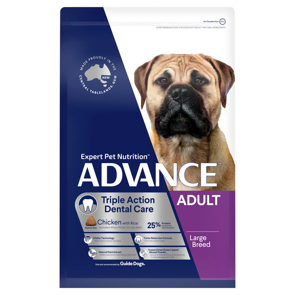 ADVANCE™ Dental Care Triple Action Large Breed Chicken with Rice