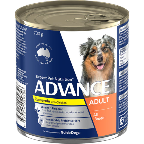 ADVANCE™ Adult All Breed Chicken Casserole Cans