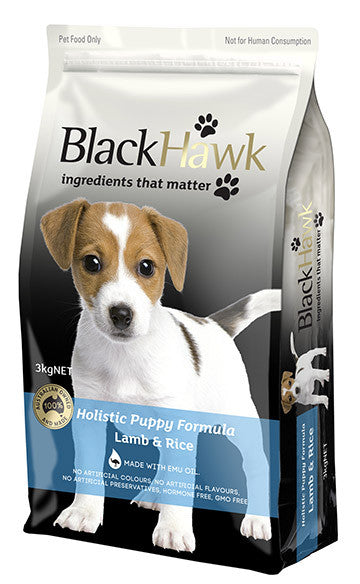 BlackHawk Dog - Puppy Lamb & Rice
