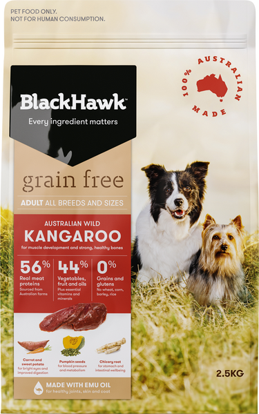 BlackHawk Dog -  Grain Free Adult Kangaroo
