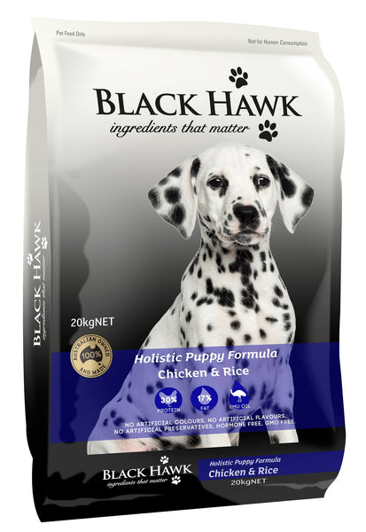 BlackHawk Dog - Puppy Chicken & Rice