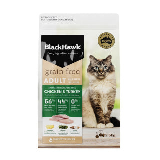 BlackHawk Cat - Adult Grain Free Chicken & Turkey
