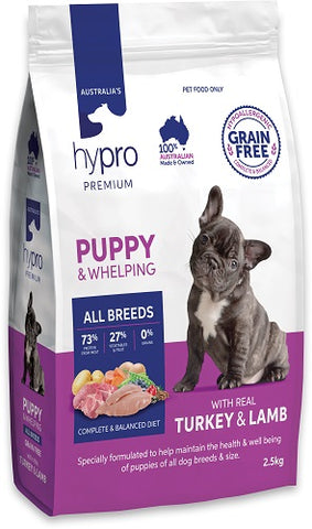 Hypro Premium Dog Food -  PUPPY WITH REAL TURKEY & LAMB