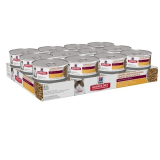 Science Diet Cat - Adult Hairball Control Cans