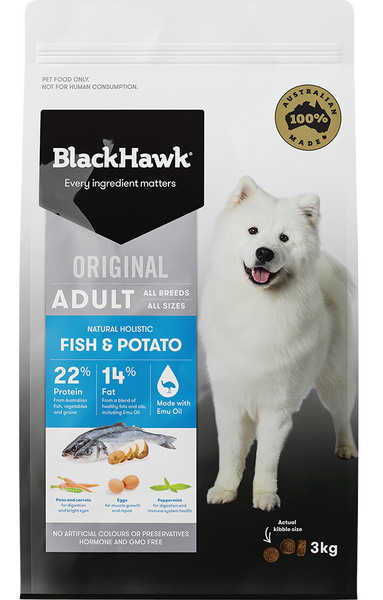 BlackHawk Dog - Adult Fish & Potato