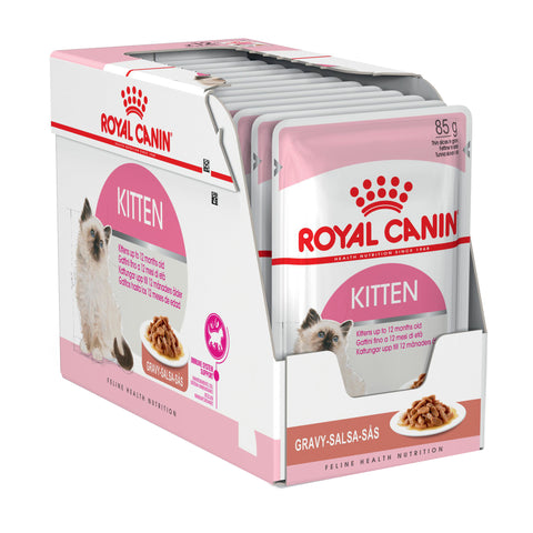 Royal Canin Cat - Royal Canin KITTEN INSTINCTIVE POUCHES in gravy, 4-12 months
