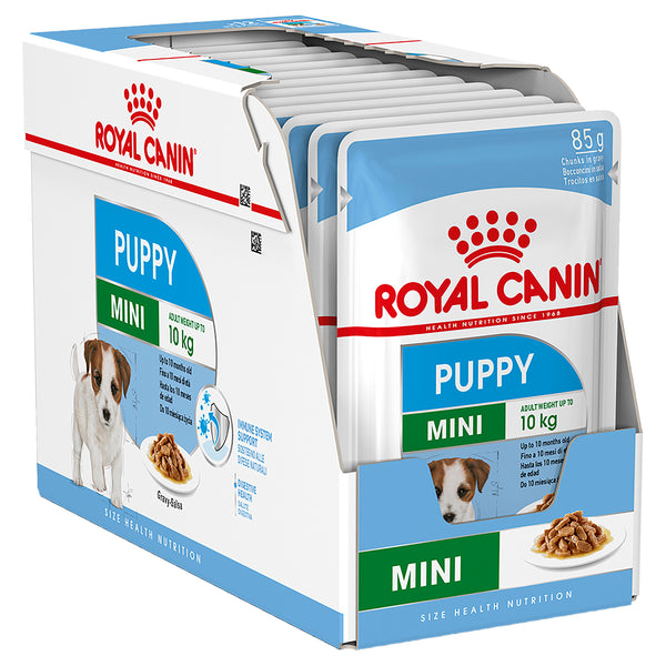 Royal Canin Dog - Royal Canin MINI PUPPY GRAVY POUCHES - Wet food