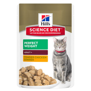 Science Diet Cat - Adult Perfect Weight Pouches