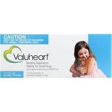 Valuheart - Valuheart Heartworm Tablets Small Dog 0-10kg (Blue)