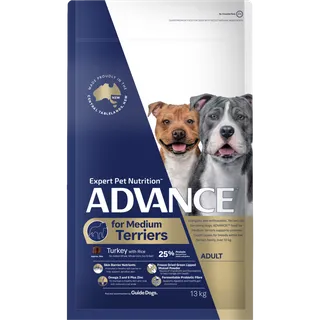 ADVANCE™ Terriers Adult Medium Breed Turkey & Rice