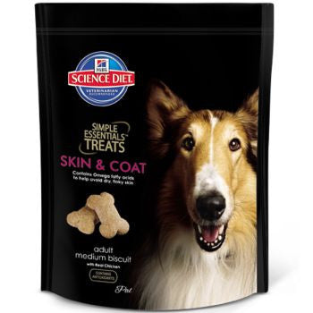 Science Diet Dog - Simple Essentials Treats Skin & Coat Adult