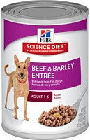 Science Diet Dog - Gourmet Beef Entree Cans, Adult 1-6 years