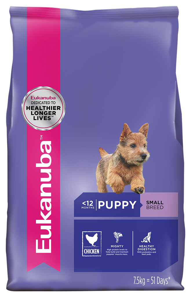 Eukanuba puppy small breed 7.5 kg shop