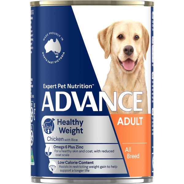 ADVANCE™ Adult All Breed Weight Control Chicken & Rice Cans