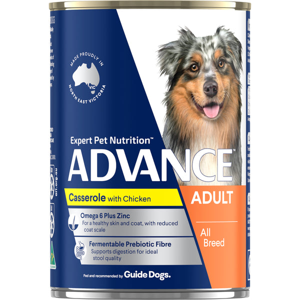 ADVANCE™ Adult All Breed Chicken Casserole Cans