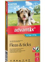 Advantix Dog - Advantix Medium Dog 4-10Kg