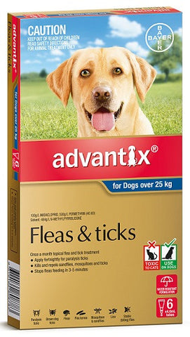 Advantix Dog - Advantix Extra Large Dog - Over 25Kg