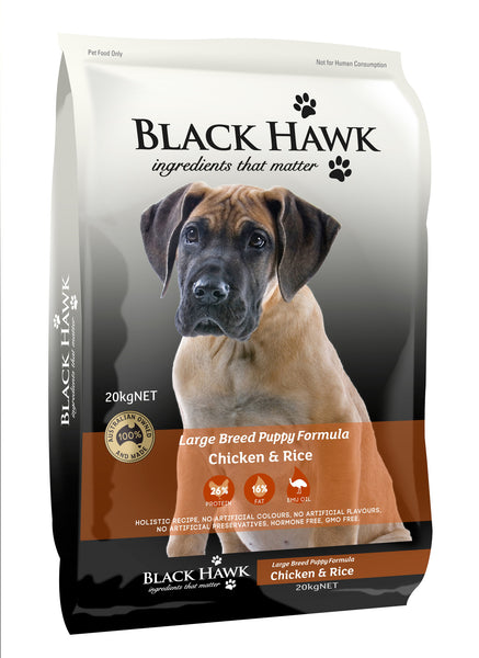BlackHawk Dog - Puppy Chicken & Rice Large Breed