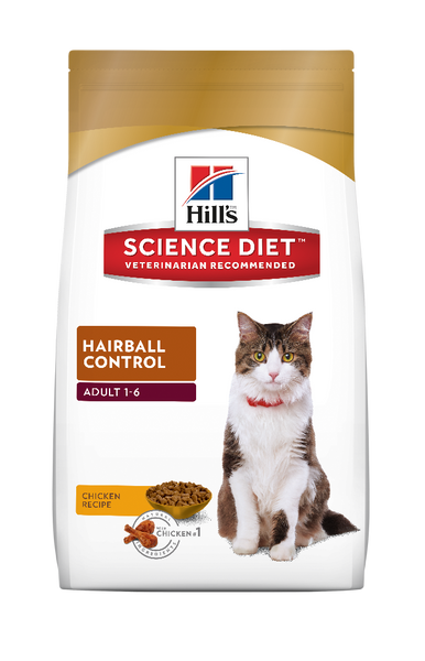 Science Diet Cat - Hairball Control, Adult