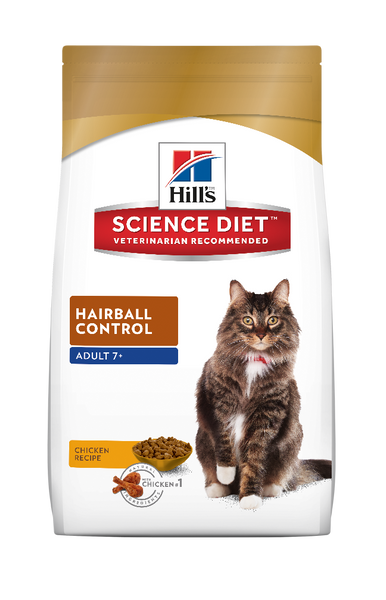 Science Diet  Cat - Hairball Control, Senior 7 + years