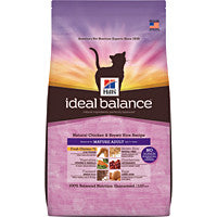 Ideal Balance Cat - Feline Mature Natural Chicken & Rice