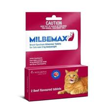 Milbemax Cat Allwormer,2-8 kg, 2 TABS