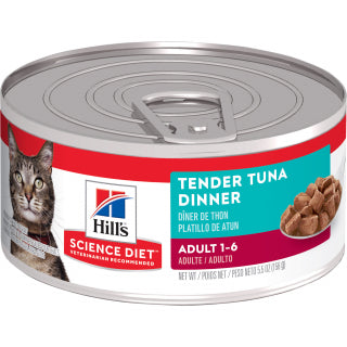 Science Diet Cat - Adult Tender Tuna Chunks Cans
