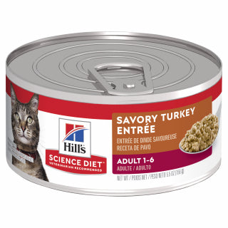 Science Diet  Cat - Turkey Entree Cans
