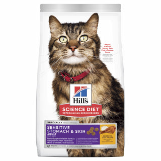 Science Diet Cat -  Sensitive Stomach & Skin, Adult