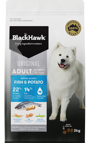 BlackHawk Dog - Adult Fish & Potato