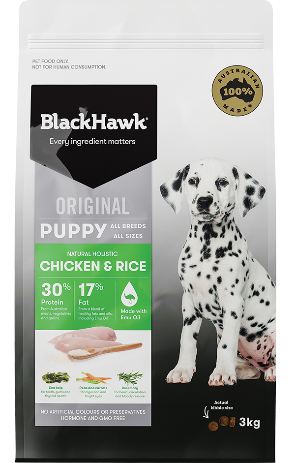 BlackHawk Dog Puppy Chicken & Rice Petfood Express