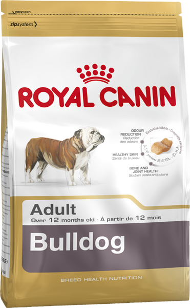 Royal Canin Dog - Royal Canin BULLDOG ADULT , 12 months +