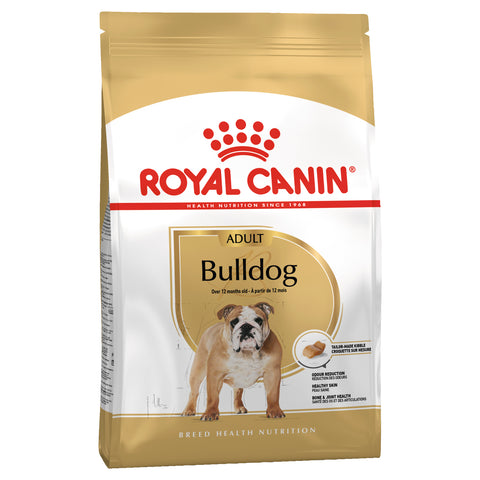 Royal Canin Dog - Royal Canin BULLDOG ADULT , 12 months +