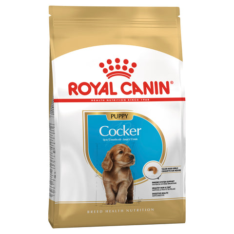 Royal Canin Dog - Royal Canin COCKER SPANIEL PUPPY, 0-12 months