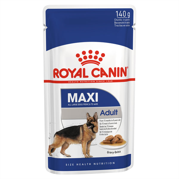 Royal Canin Dog - Royal Canin MAXI ADULT GRAVY POUCHES - Wet food
