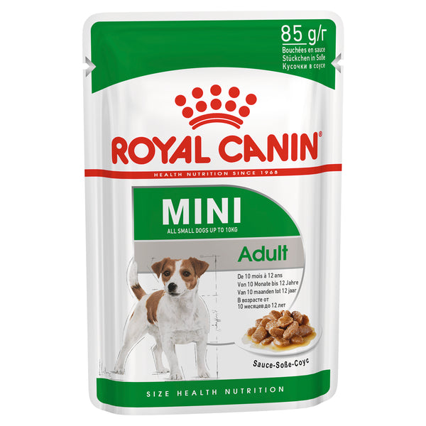 Royal Canin Dog - Royal Canin MINI ADULT GRAVY POUCHES - Wet food