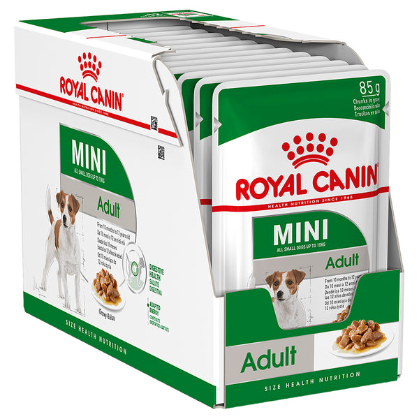 Royal Canin Dog - Royal Canin MINI ADULT GRAVY POUCHES - Wet food