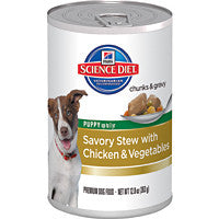 Science Diet Dog - Savoury Stew Chicken Cans, Puppy 0-1 year