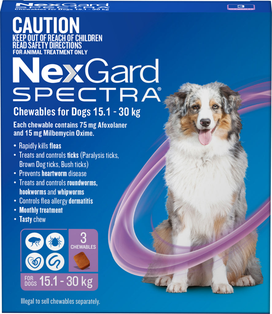 Nexgard Spectra Nexgard Spectra Chews Large Dogs 15.1 30kg