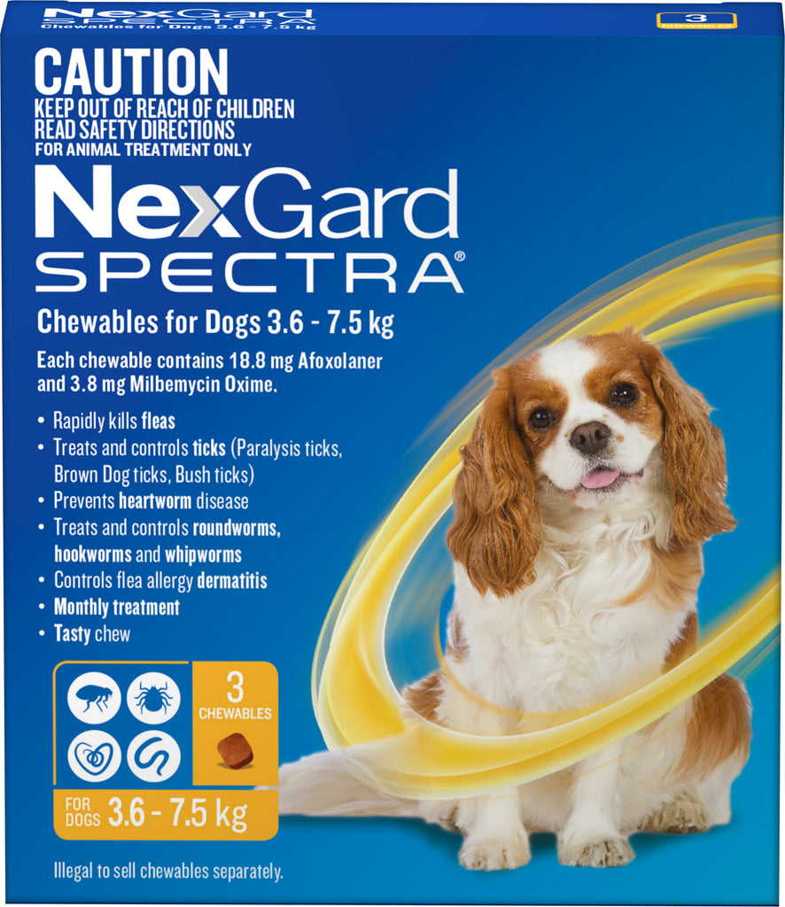 Nexgard spectra chews for deals dogs