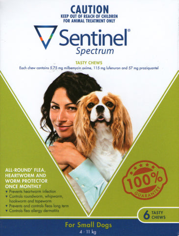 Sentinel Dog - Sentinel Small Dog 4-11Kg (Green)