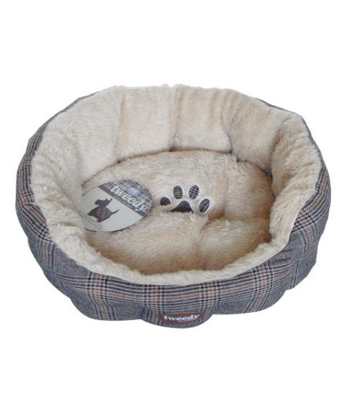 Tweedyª Luxury Donut Bed 70cm x 70cm x 15cm