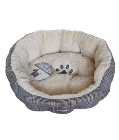 Tweedyª Luxury Donut Bed 70cm x 70cm x 15cm