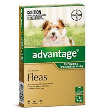 Advantage Dog - Advantage Small Dog (Green) 0-4Kg