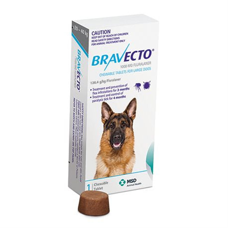 Bravecto Dog - Bravecto Large Dogs 20-40kg