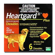 Heartgard Plus Chewable Worming Treatment for Dogs