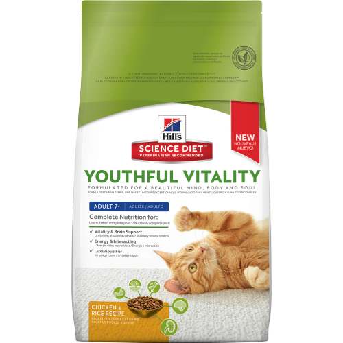 Science Diet  Cat - Feline Youthful Vitality Chicken, 7+ years