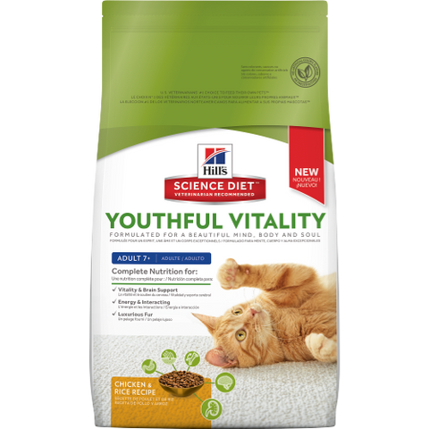 Science Diet  Cat - Feline Youthful Vitality Chicken, 7+ years