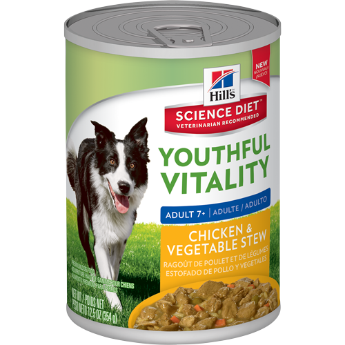 Science Diet Dog -  Youthful Vitality Adult 7+ Chicken & Rice Recipe