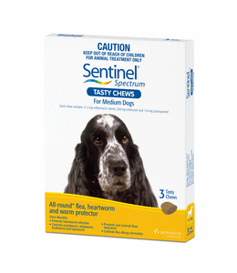 Sentinel Dog - Sentinel Medium Dog 11-22Kg (Yellow)